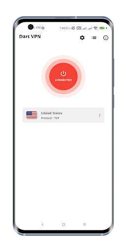 Dart VPN - Fast & Secure स्क्रीनशॉट 1