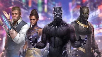 Black Flying Panther SuperHero Zrzut ekranu 2