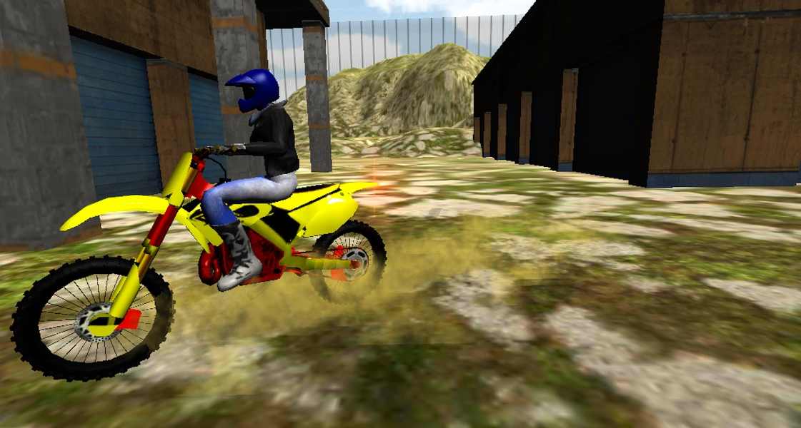 Extreme Roof Biker Captura de pantalla 2