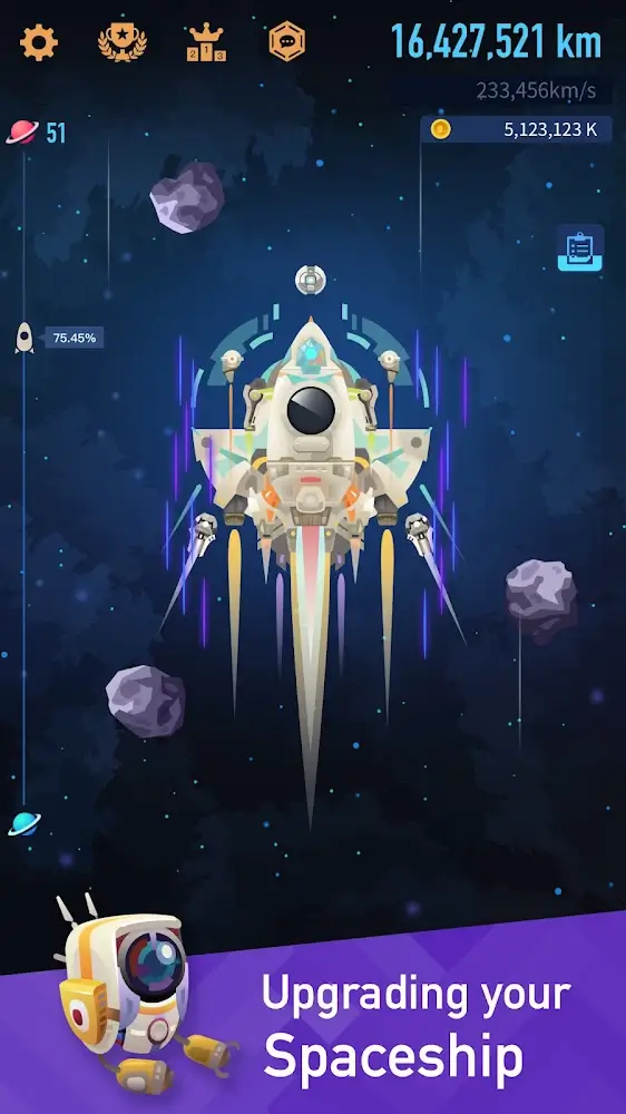 Space Colonizers Idle Clicker 스크린샷 2