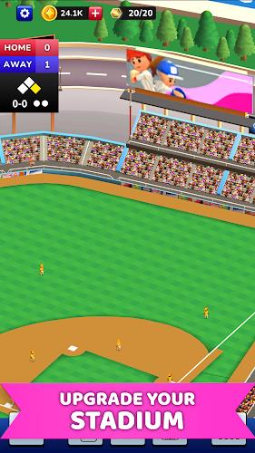 Idle Baseball Manager Tycoon 스크린샷 1