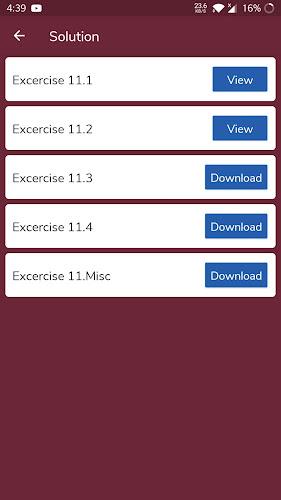 Class 11 Maths Solution NCERT Capture d'écran 2