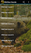 Wild Boar Sounds स्क्रीनशॉट 2