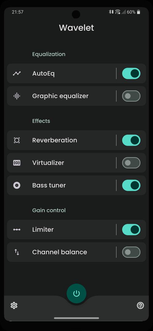 Wavelet: headphone specific EQ スクリーンショット 1