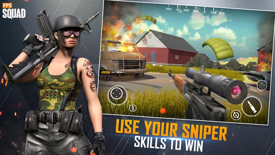 FPS Squad - Gun Shooting Games Capture d'écran 2