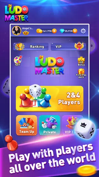Ludo Master - Fun Dice Game スクリーンショット 1