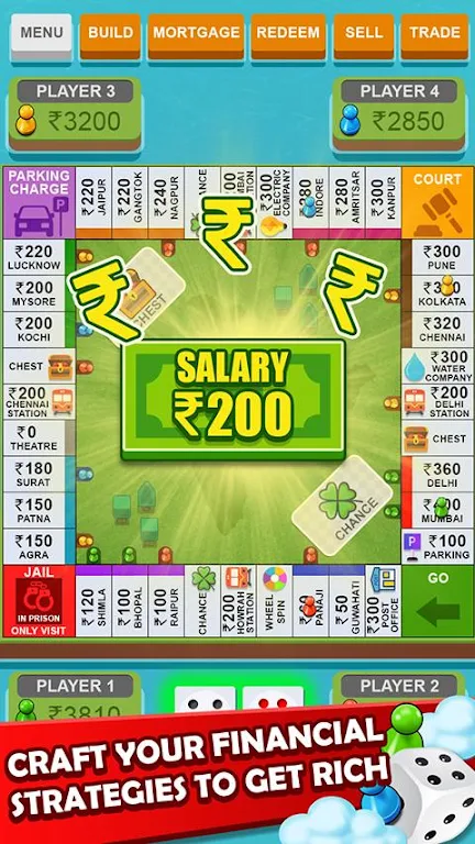 Vyapari Game : Business Dice Board Game ဖန်သားပြင်ဓာတ်ပုံ 4