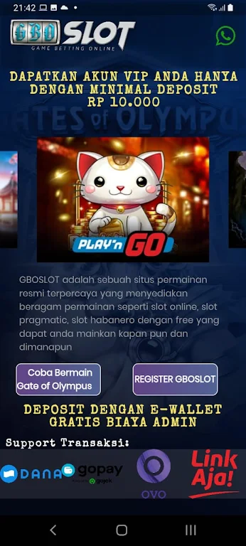 GBOSLOT : Slot Pragmatic Play應用截圖第3張