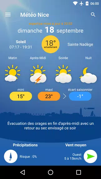 Météo Nice স্ক্রিনশট 1