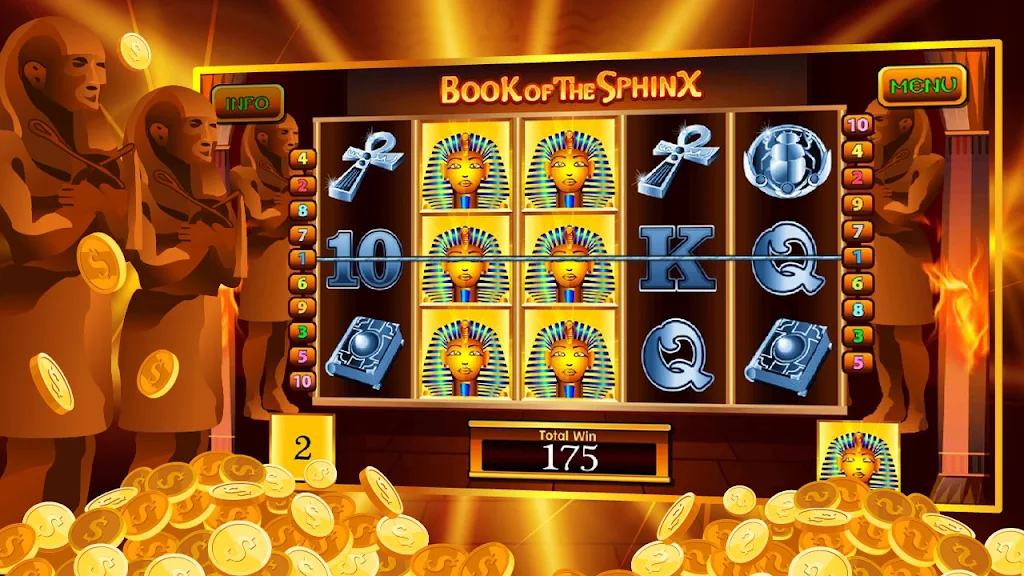Book Of Sphinx Slot Screenshot 1