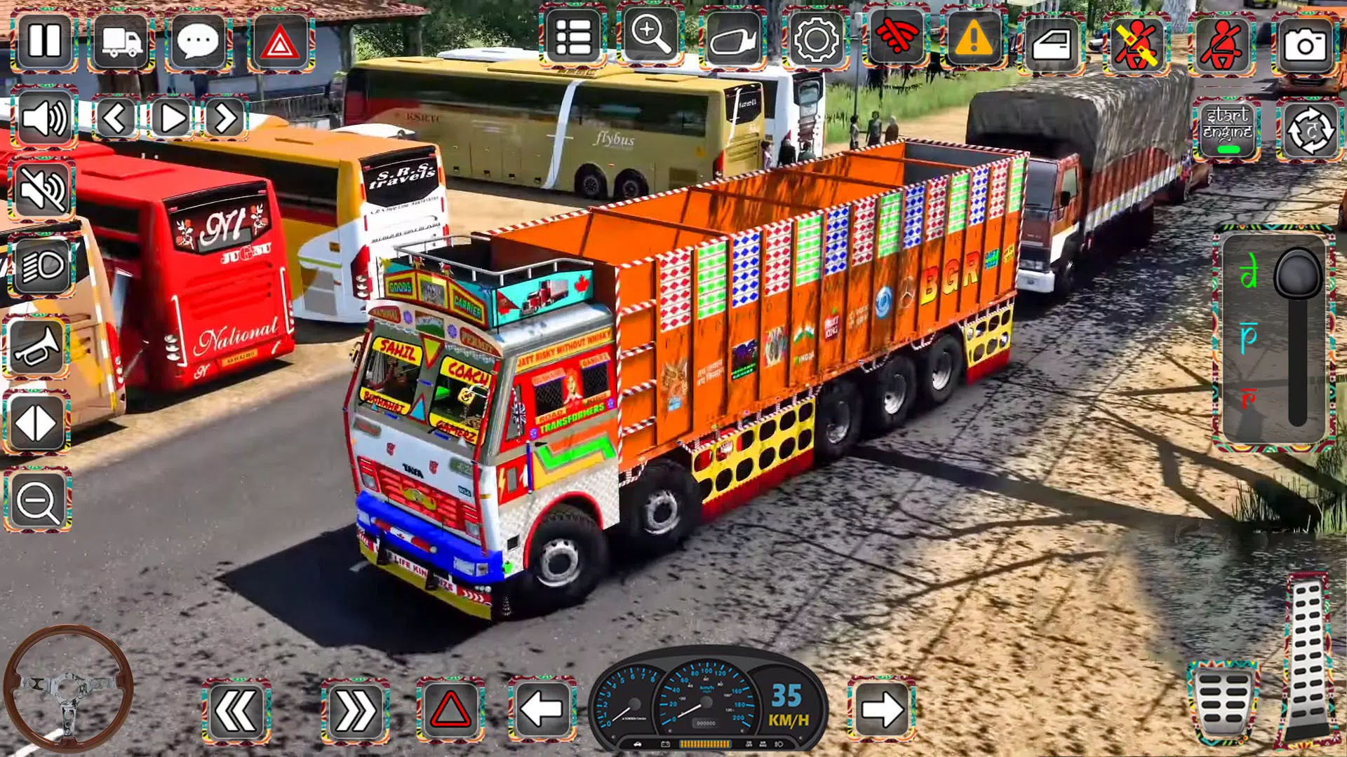 Indian Truck Driver Simulator Screenshot 2