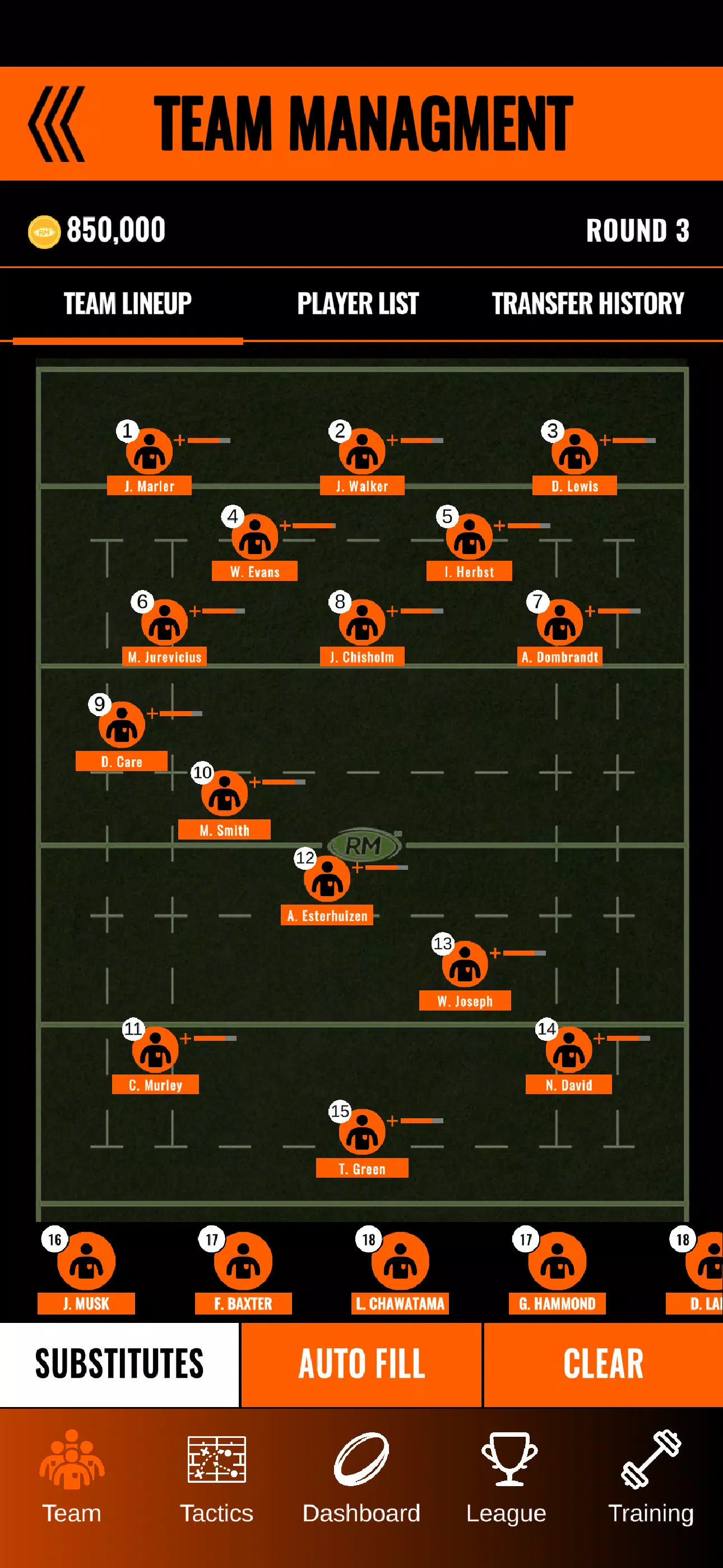 Rugby Manager 25 スクリーンショット 2
