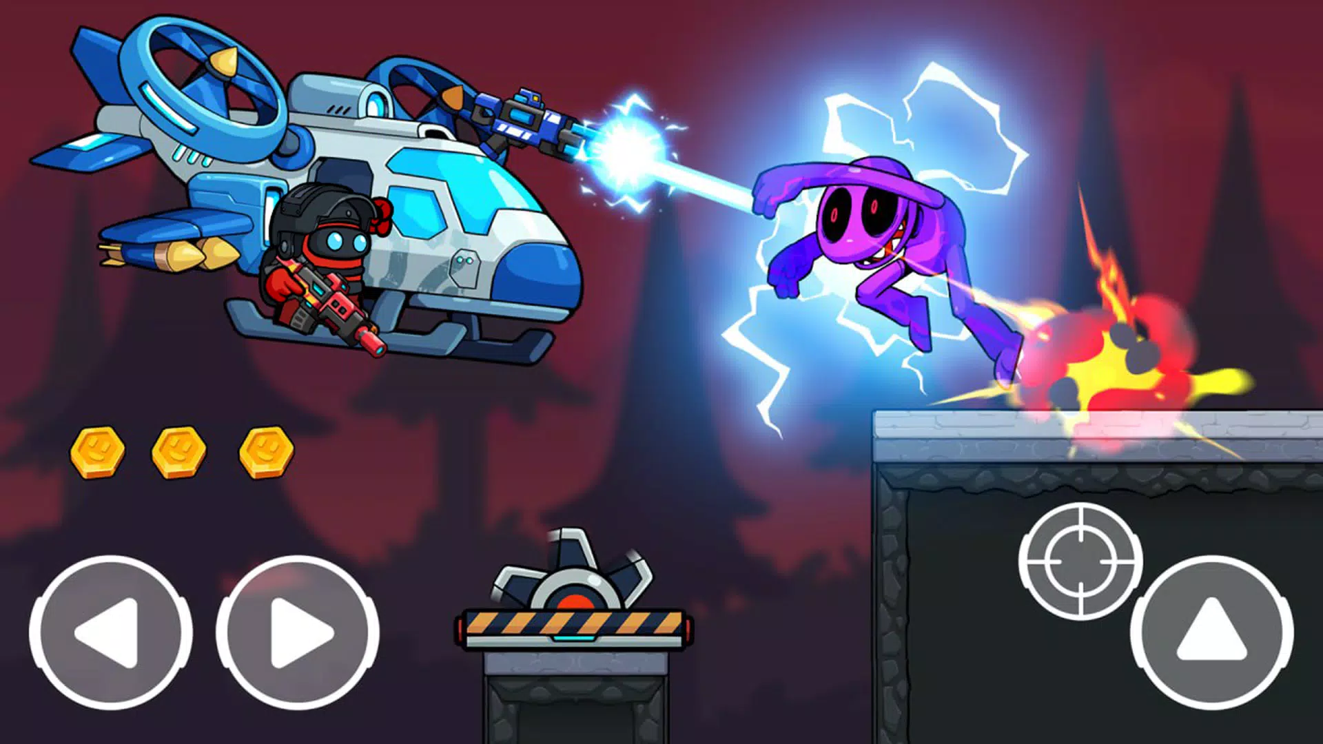 Blue Hero Shooter: Survival Screenshot 3