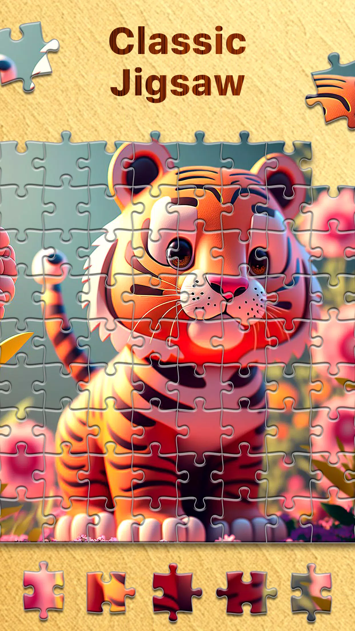 Jigsaw Puzzles - Brain Games スクリーンショット 1