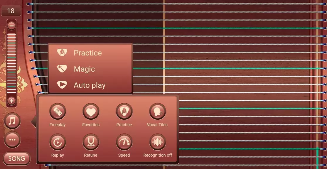 Guzheng Connect: Tuner & Notes Detector Captura de pantalla 2