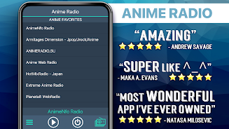 Anime Radio Favorites Ảnh chụp màn hình 2