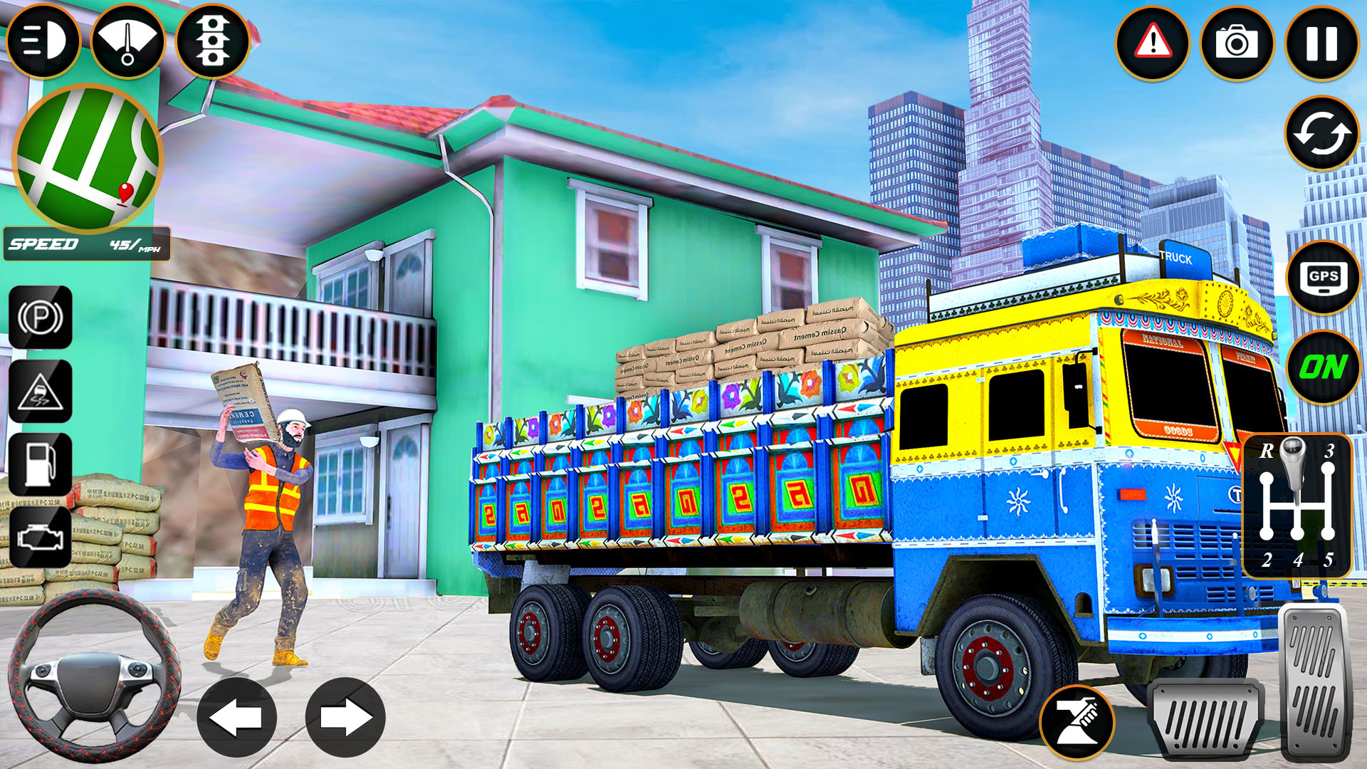 Crazy Truck Driving:Truck Game Zrzut ekranu 3