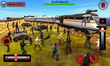 US Army Train Zombie Shooting स्क्रीनशॉट 3