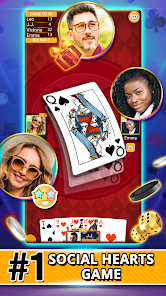 VIP Games: Hearts, Euchre Mod ဖန်သားပြင်ဓာတ်ပုံ 3