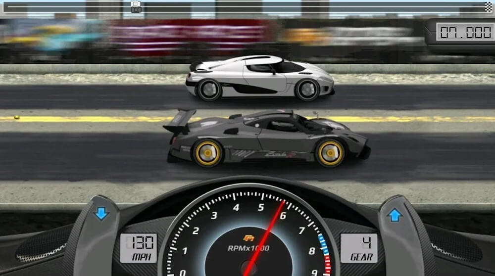 Drag Racing Mod 스크린샷 2