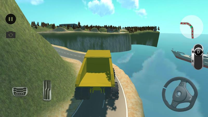 Mining truck game - Excavator Tangkapan skrin 2