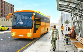 Bus Driving Sim- 3D Bus Games Скриншот 3