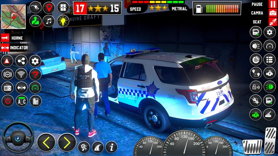 Police Car Game Police Parking Screenshot 1