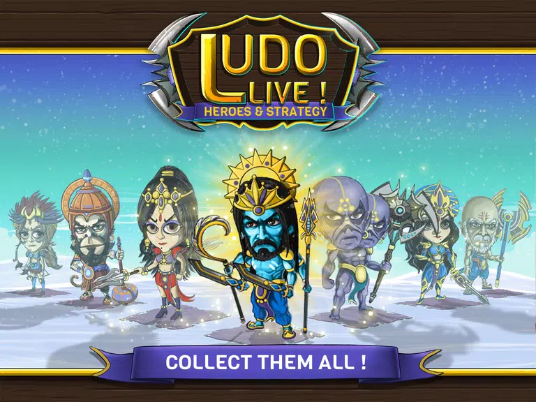 Ludo Live! Heroes & Strategy Capture d'écran 1