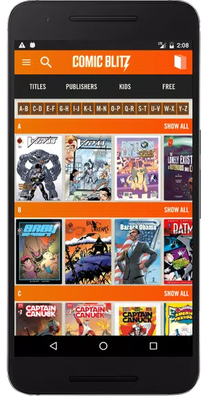 ComicBlitz Captura de tela 3