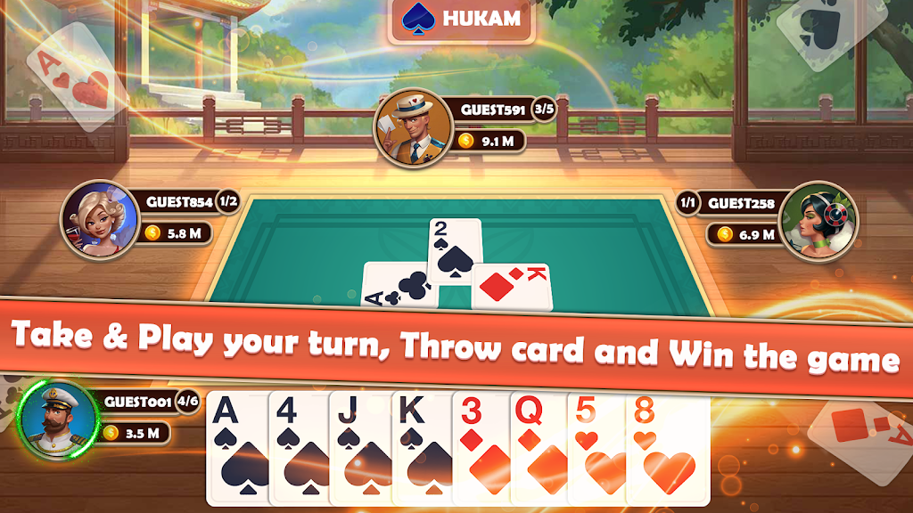 Kachuful - Judgement Card Game Ekran Görüntüsü 1