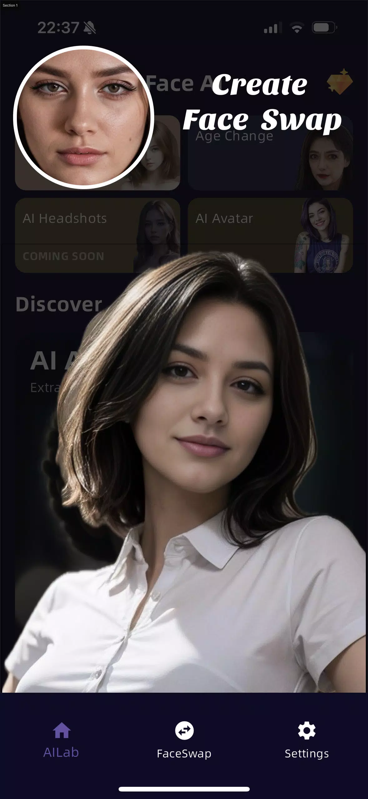 Schermata Face AI 2