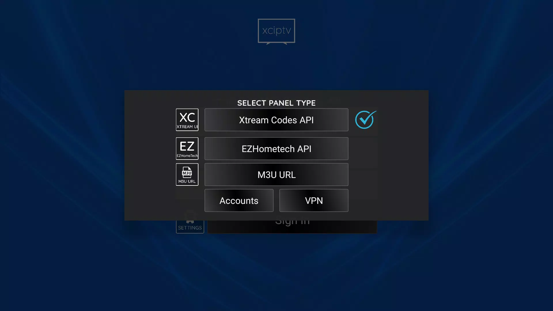 XCIPTV PLAYER スクリーンショット 4