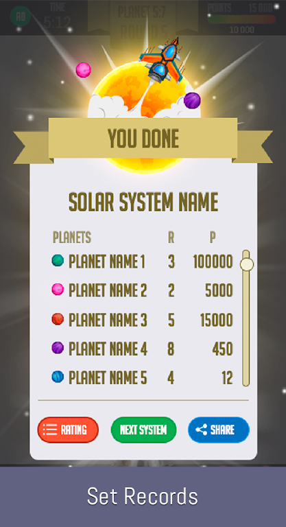 Space Solitaire應用截圖第4張