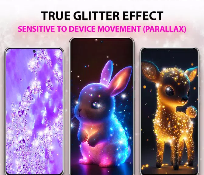 Schermata Glitter Live Wallpaper 1