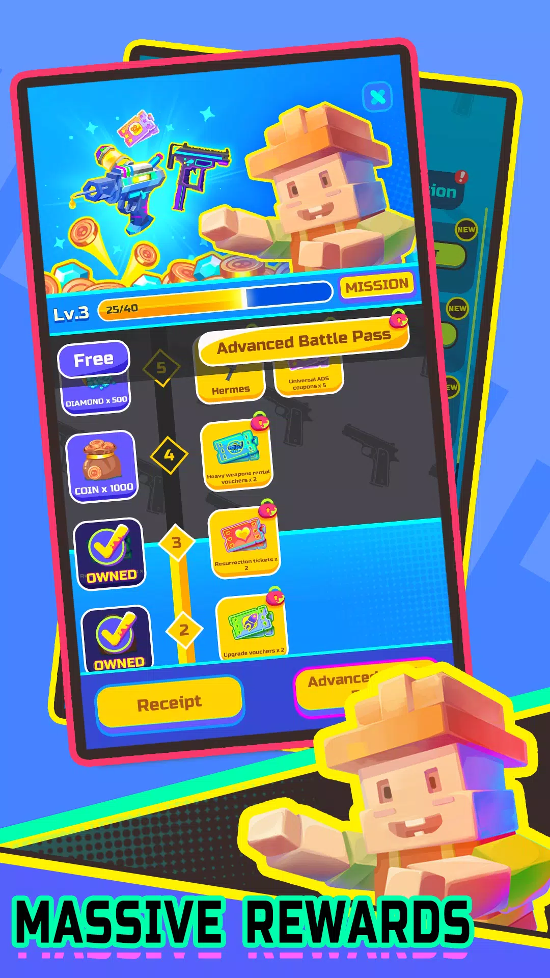 Pixel Zombie Hero Скриншот 1