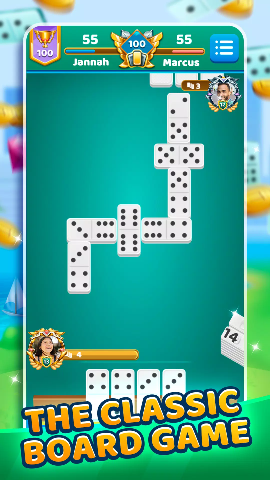 Dominoes Battle应用截图第1张