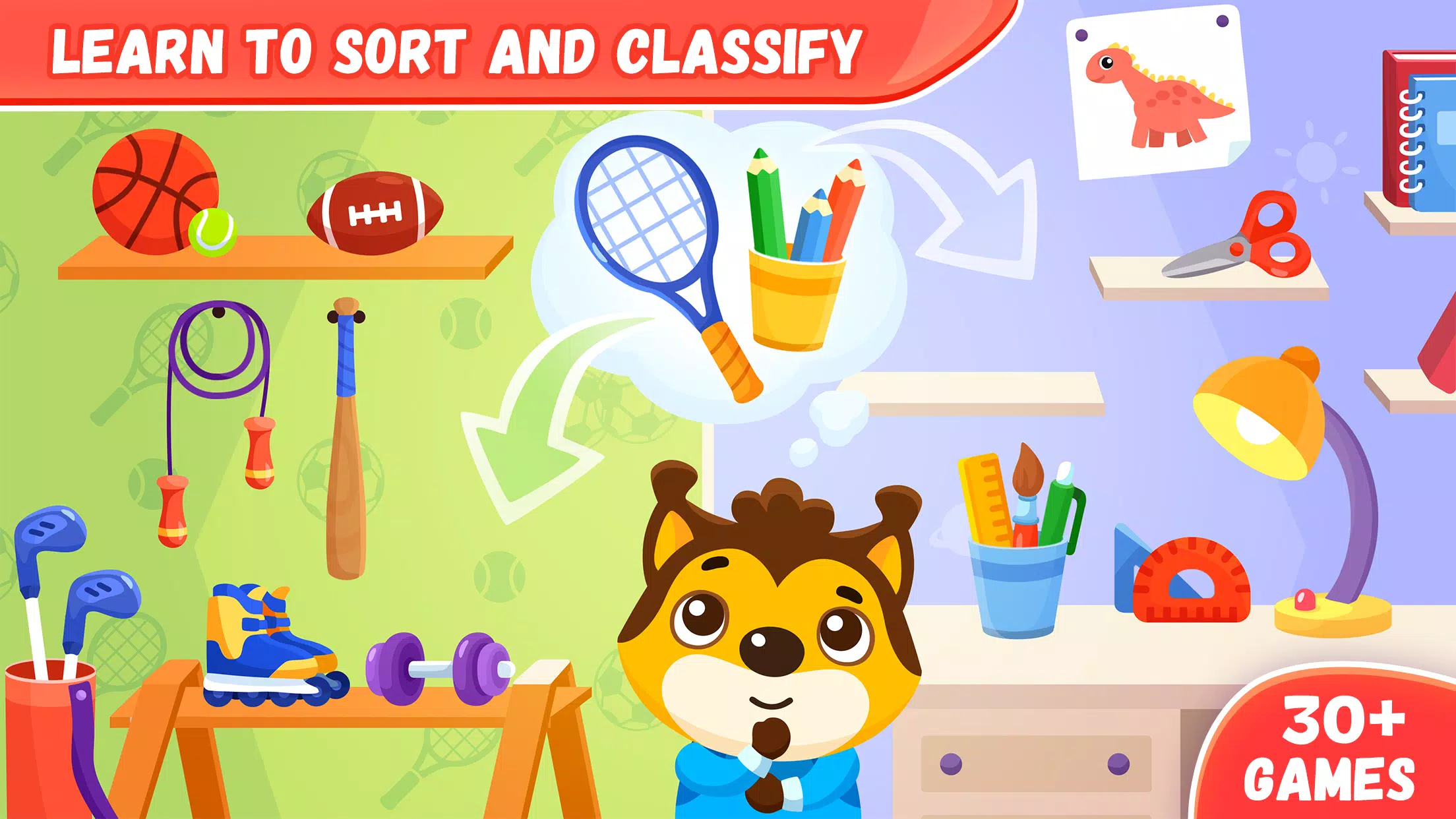 Educational games for kids 2-4 ภาพหน้าจอ 3