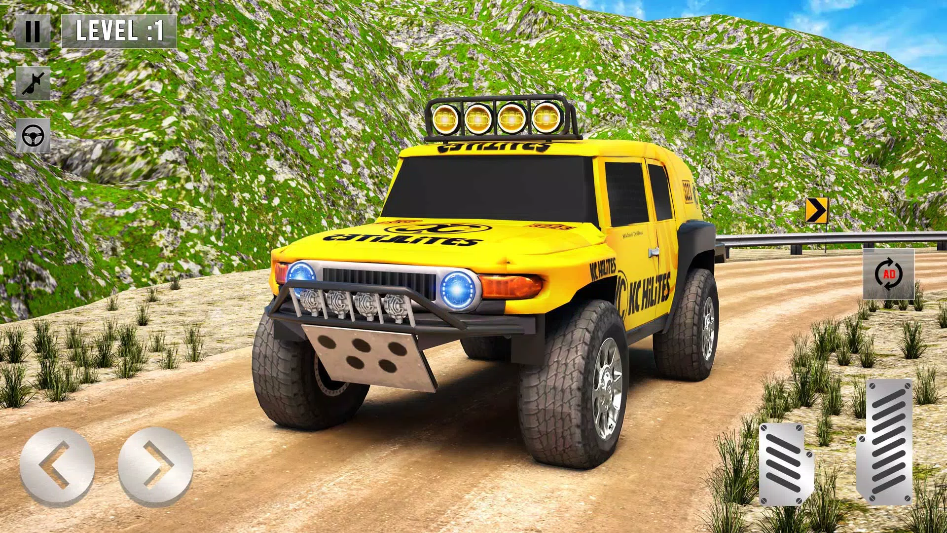 4x4 SUV Car Driving Simulator Captura de pantalla 4