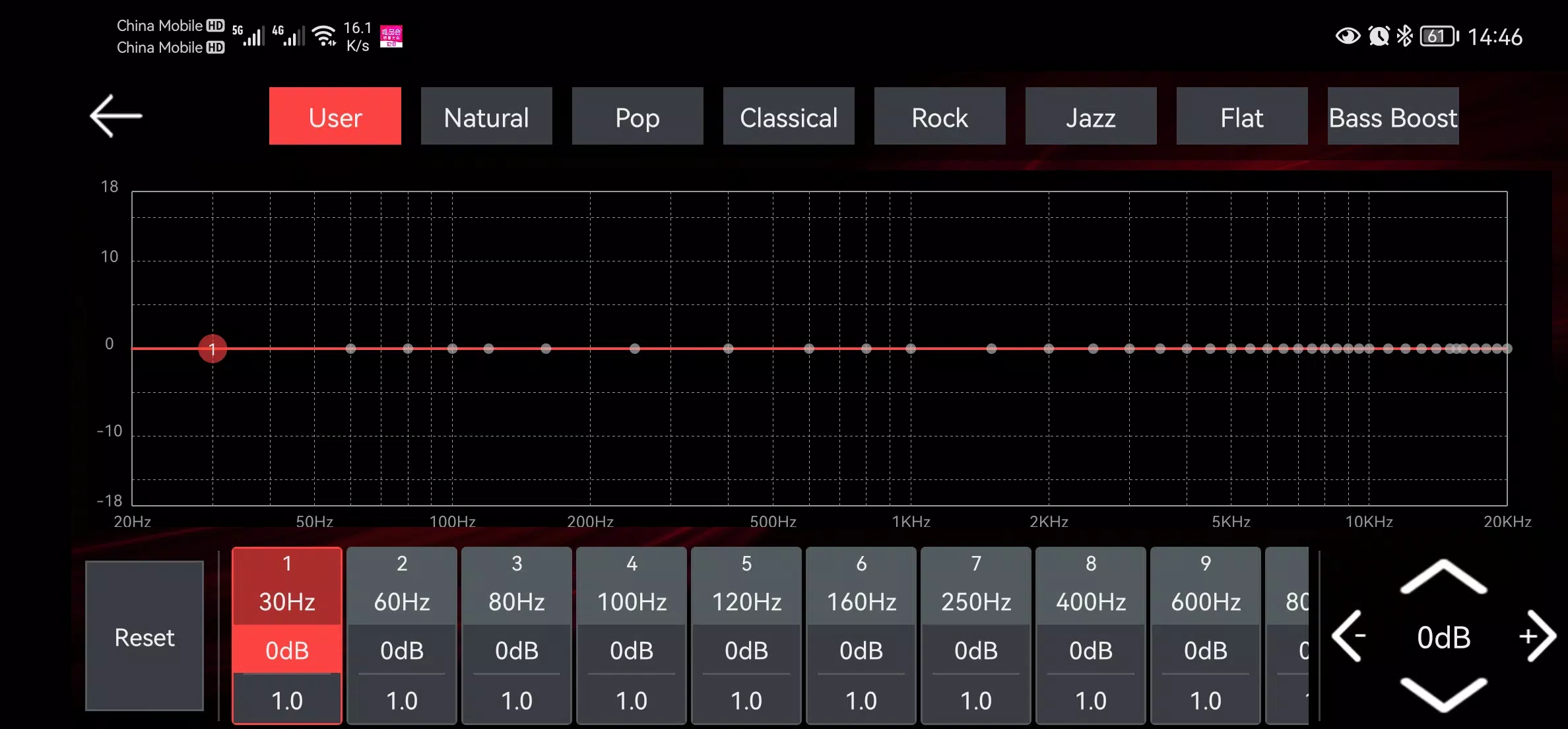 Schermata Nakamichi AMC App 1