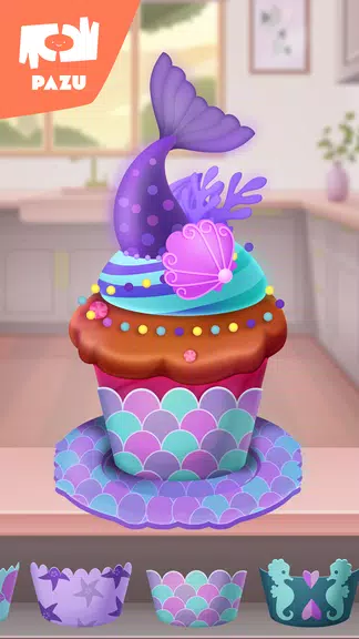 Cupcake maker cooking games ภาพหน้าจอ 4