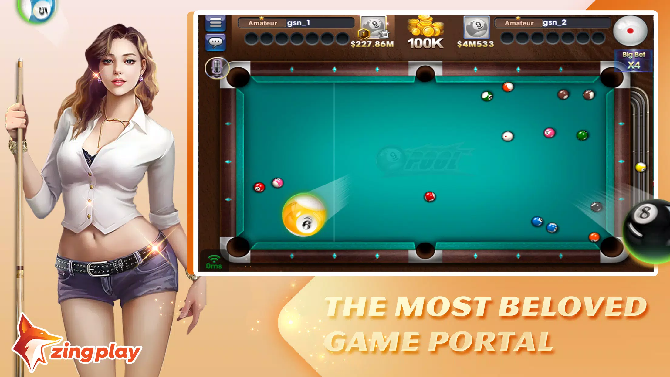 ZingPlay Games: Pool & Casual Tangkapan skrin 3