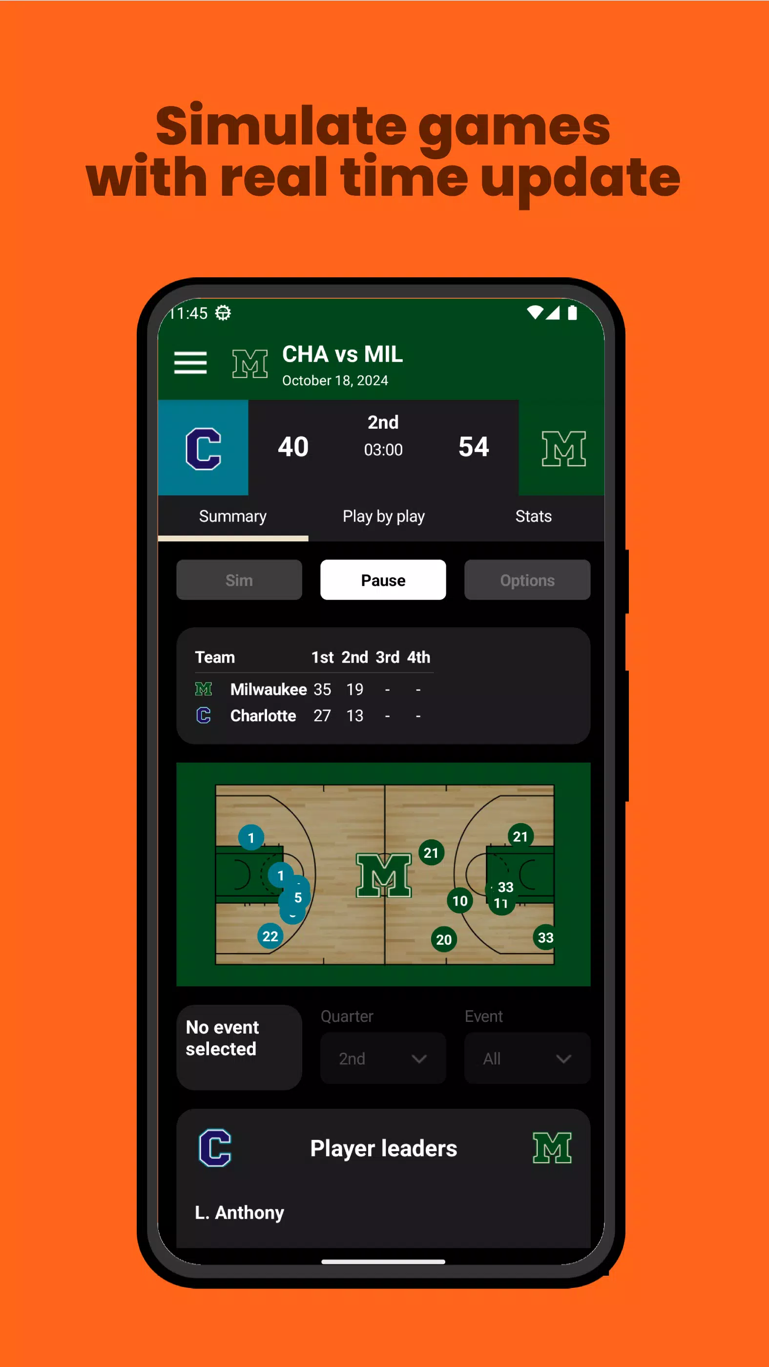 Basketball Legacy Manager 25 Screenshot 2