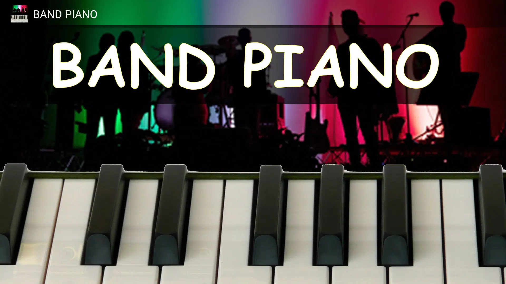 Band piano Ảnh chụp màn hình 1