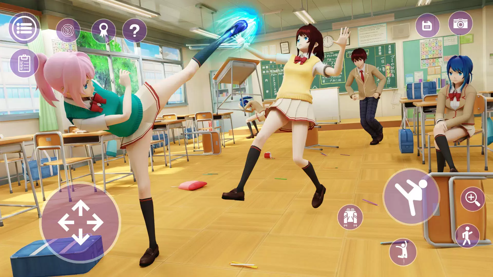 YUMI High School Simulator 3D Zrzut ekranu 3