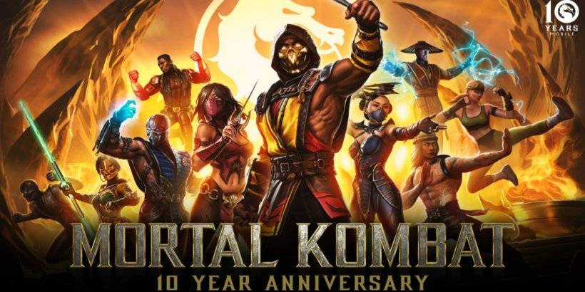 MK1 Geras，Klassic Skarlet，致死Kombat Mobiles 10週年紀念日