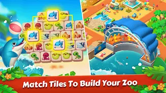 Zoo Tile - Match Puzzle Game Schermafbeelding 3