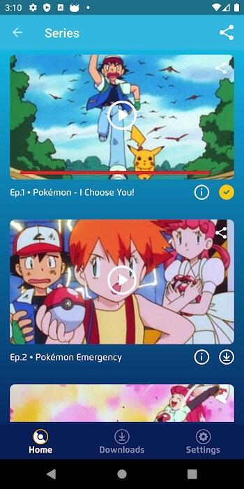 Pokemon TV Captura de pantalla 2