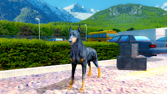 Doberman Dog Simulator स्क्रीनशॉट 1