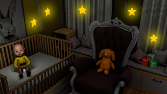 Scary Baby Pink Horror Game 3D Schermafbeelding 2