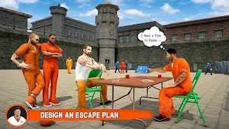 Grand Jail Prison Escape Games Captura de tela 2